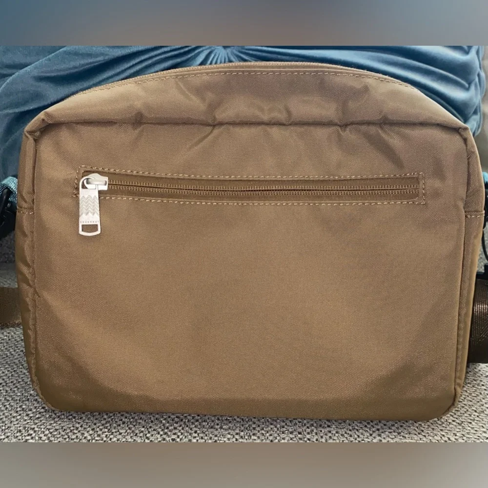 Free People Brown and Cream Crossbody Bag - Picture 9 of 12